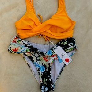 NWT cupshe bikini  size medium